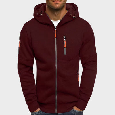 Hugh - Zip-Up Sweatshirt