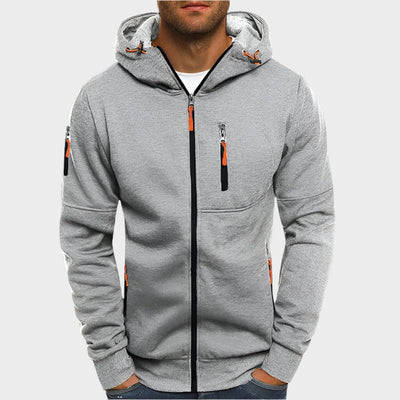 Hugh - Zip-Up Sweatshirt